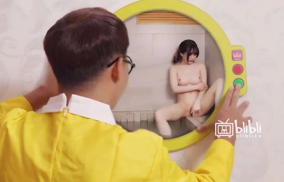 Nobita nhìn lén Xuka tắm phiên bản phá hoại tuổi thơ